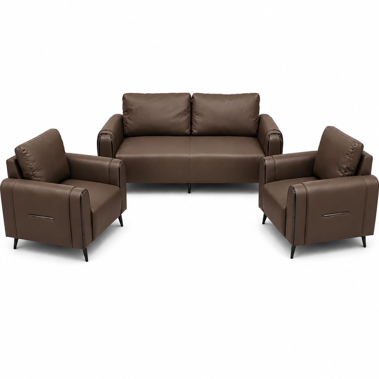 ZFT 6319 Premium Office Sofa Set (3+1+1) - Image 3