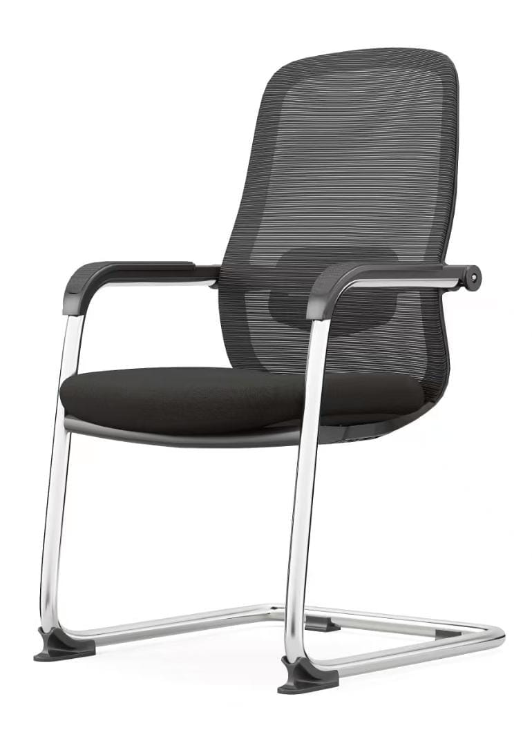 ZX D-202 Ergonomic Breathable Mesh Visitor Chair - Image 4
